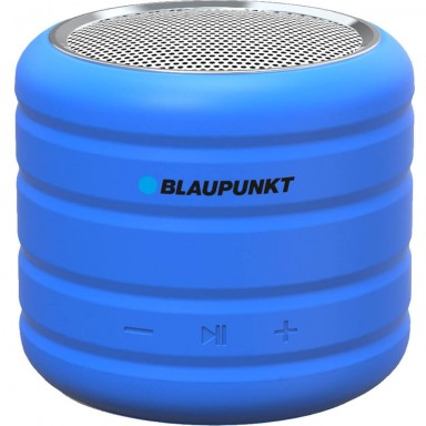 Boxa Portabila Blaupunkt, Bluetooth, FM, microSD, Albastru, 3W