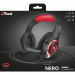 Casti gaming Trust GXT 313 Nero On-ear cu microfon, negru rosu