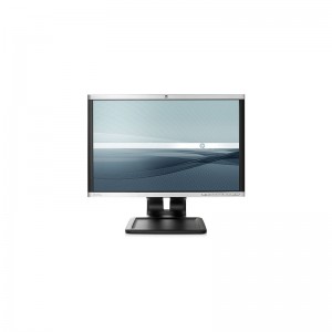 Monitor 24 LED HP LA2405X, Full HD 1920x1200, Wide, 5MS, VGA, DVI, Display Port, SILVER/BLACK