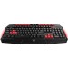 Kit Gaming tastatura + mouse Gamdias Ares, Negru