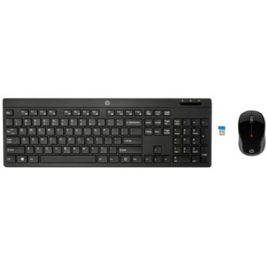 Kit Wireless tastatura + mouse optical HP 200, USB